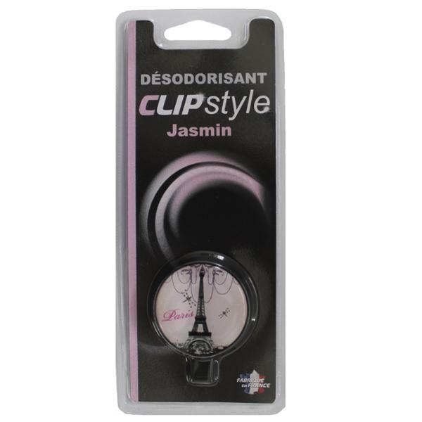 DESODORISANT CLIP STYLE PARIS PARFUM JASMIN