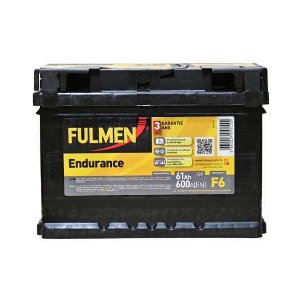 BATTERIE AUTO ENDURANCE F6 FULMEN