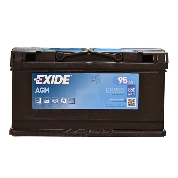 BATTERIE EXIDE AUTO START&STOP AGM EK950