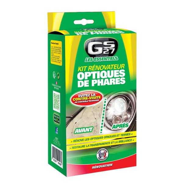 GS27 RENOVATEUR OPTIQUES DE PHARES LES ESSENTIELS 30ML