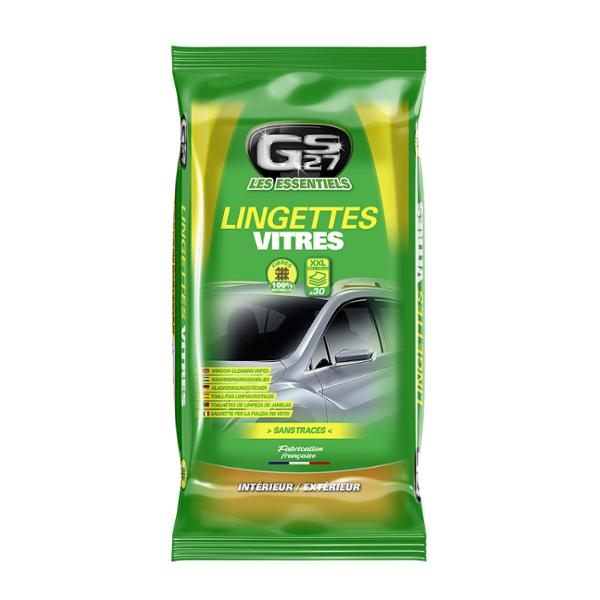 GS27 30 LINGETTES VITRES  LES ESSENTIELS