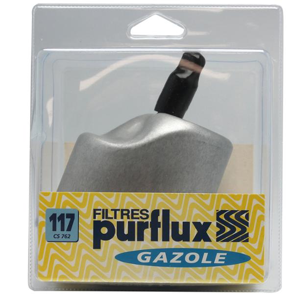 FILTRE GAZOLE N°117 FCS762Y PURFLUX