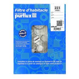 FILTRE HABITACLE N°223 PURFLUX