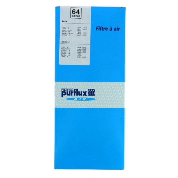 FILTRE AIR N°64  A1278Y PURFLUX