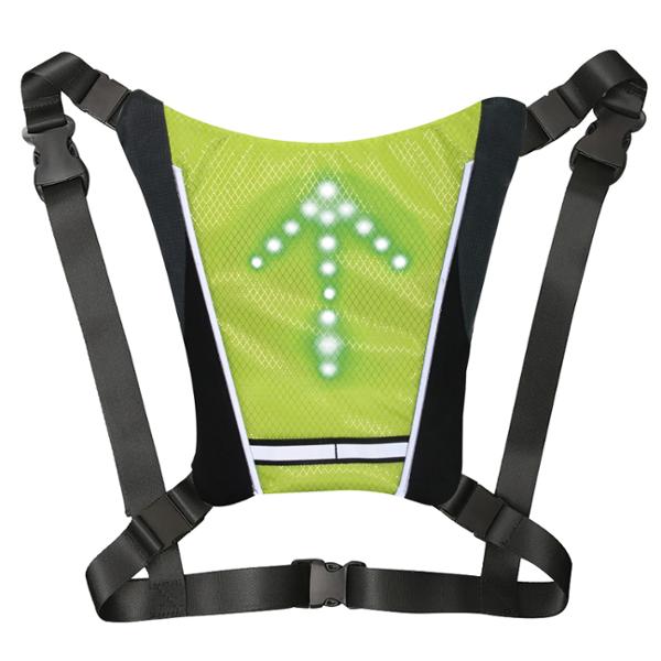 GILET REFLECHISSANT AVEC LED DIRECTIONNEL