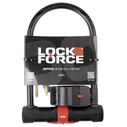 ANTIVOL U LOCKFORCE HERCULE 240 X 165 + SUPPORT