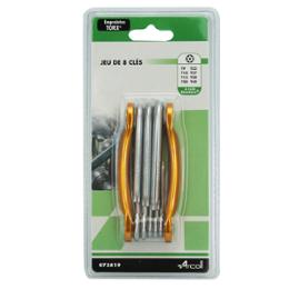 CLE TORX 8 PIECES